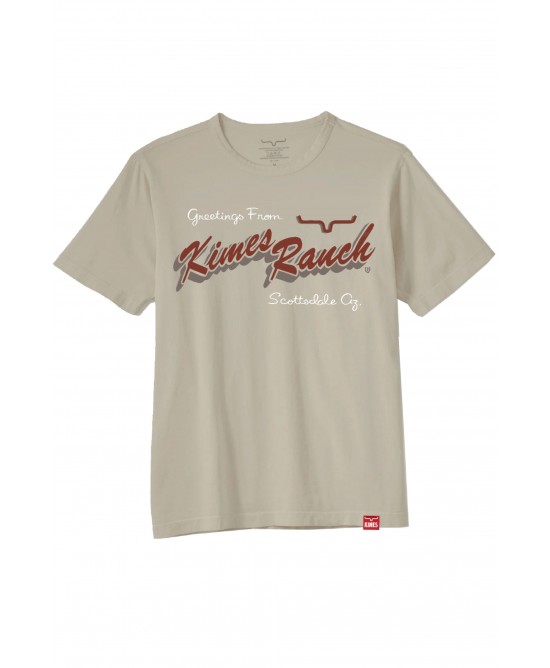 Kimes Ranch - Lucky B Greetings Natural Men's T-shirt Kimes Ranch - Lucky B Greetings Natural Men's T-shirt