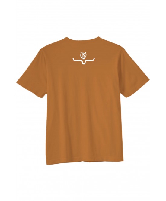 Kimes Ranch - Lucky B Greetings Orange Men's T-shirt Kimes Ranch - Lucky B Greetings Orange Men's T-shirt