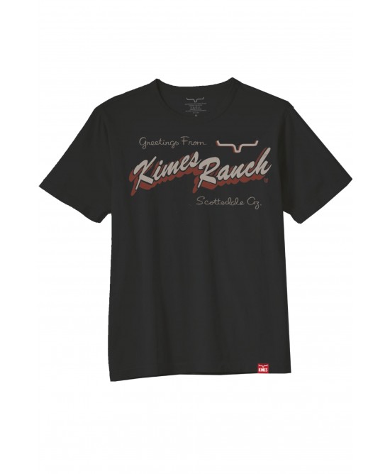 Kimes Ranch - Lucky B Greetings Black Men's T-shirt Kimes Ranch - Lucky B Greetings Black Men's T-shirt