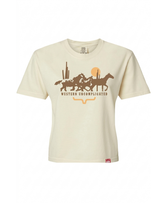 Kimes Ranch - Plain Stampede Ivory Women's T-shirt Kimes Ranch - Plain Stampede Ivory Women's T-shirt