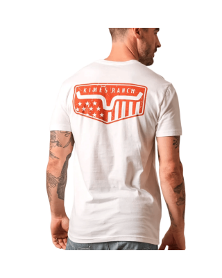 Kimes Ranch - Spangled Men's T-shirt White