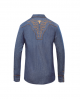 Rangers - 013CA01 Denim Men's Western Shirt