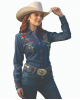 Rangers - 060DA01 Denim Women's Western Shirt