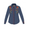 Rangers - 060DA01 Denim Women's Western Shirt