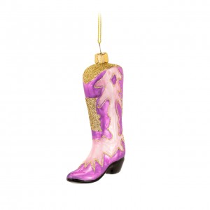 Cowboy Boot Shaped Bauble Cowboy Boot Shaped Bauble