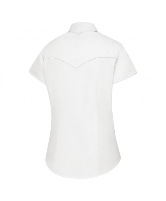 Stars & Stripes - Summer Women's Western Short Shirt Stars & Stripes - Summer Women's Western Short Shirt