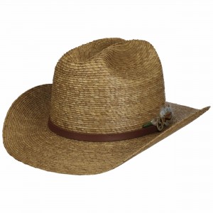 Straw - Stetson Summer Western Palm Braid