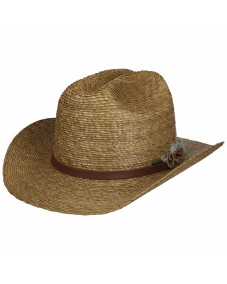 Straw - Stetson Summer Western Palm Braid