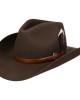 Wool Hat - Stetson Limington Western Espresso