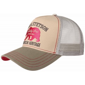 Trucker Hat - Stetson Red Bear