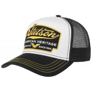 Trucker Hat - Stetson American Heritage Black