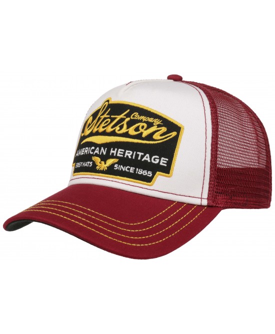 Trucker Hat - Stetson American Heritage Red