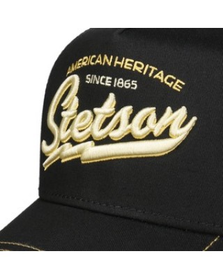 Trucker Hat - Stetson American Heritage Classic Black