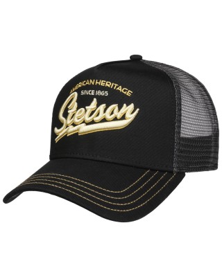 Trucker Hat - Stetson American Heritage Classic Black