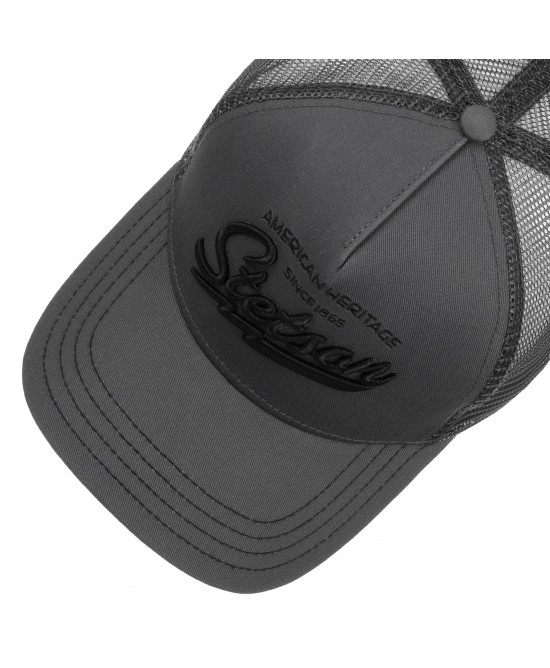 Trucker Hat - Stetson American Heritage Classic Grey
