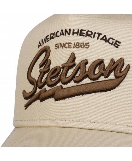 Trucker Hat - Stetson American Heritage Classic Beige