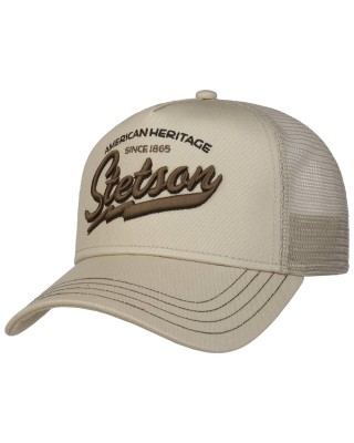 Trucker Hat - Stetson American Heritage Classic Beige
