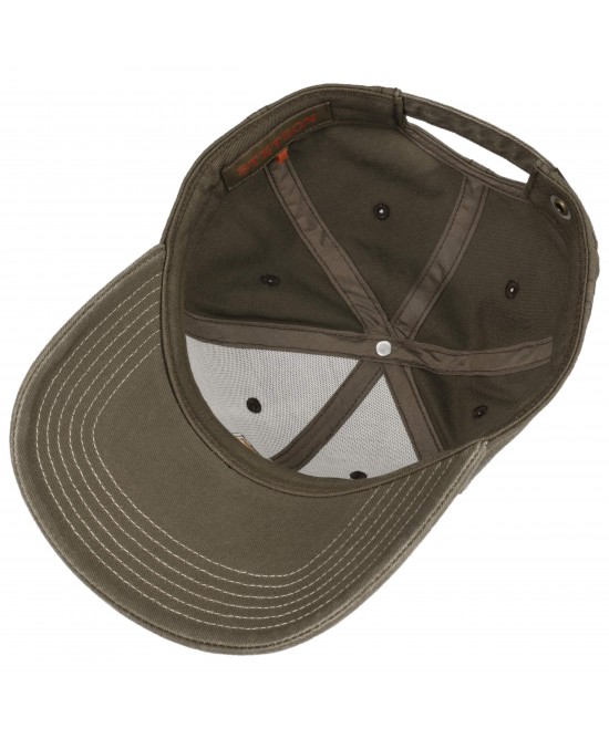 Trucker Hat - Stetson Baseball Cotton Olive