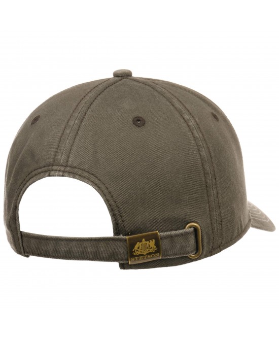 Trucker Hat - Stetson Baseball Cotton Olive