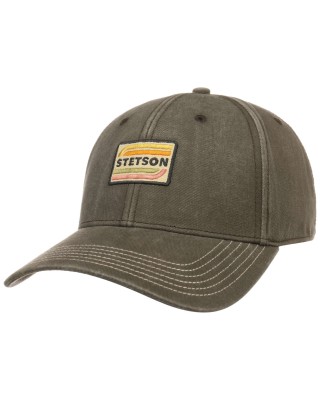 Trucker Hat - Stetson Baseball Cotton Olive