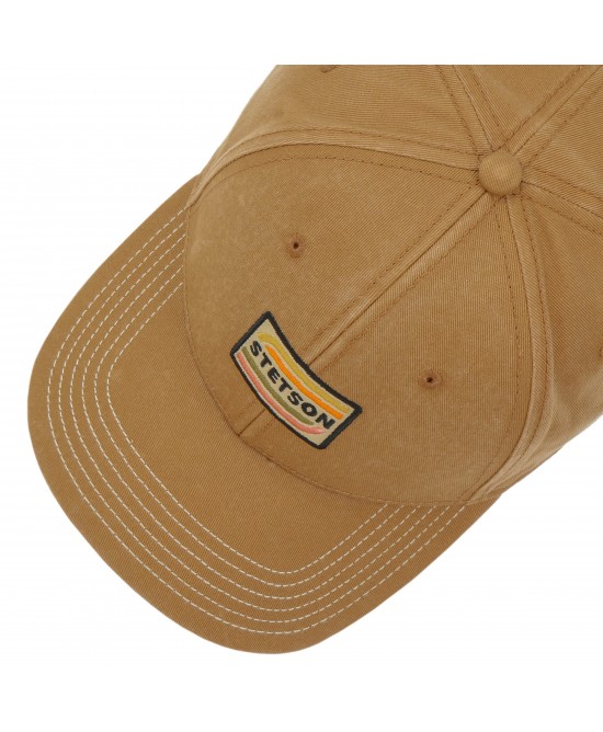 Trucker Hat - Stetson Baseball Cotton Beige