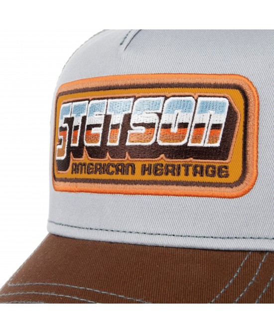 Trucker Hat - Stetson Chrome Brown