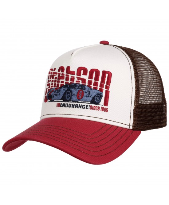 Trucker Hat - Stetson Endurance Red / Brown Trucker Hat - Stetson Endurance Red / Brown