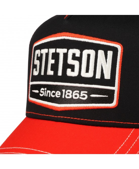 Trucker Hat - Stetson Gasoline Red / Black