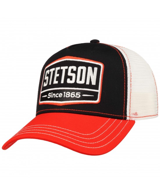 Trucker Hat - Stetson Gasoline Red / Black