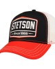 Trucker Hat - Stetson Gasoline Red / Black
