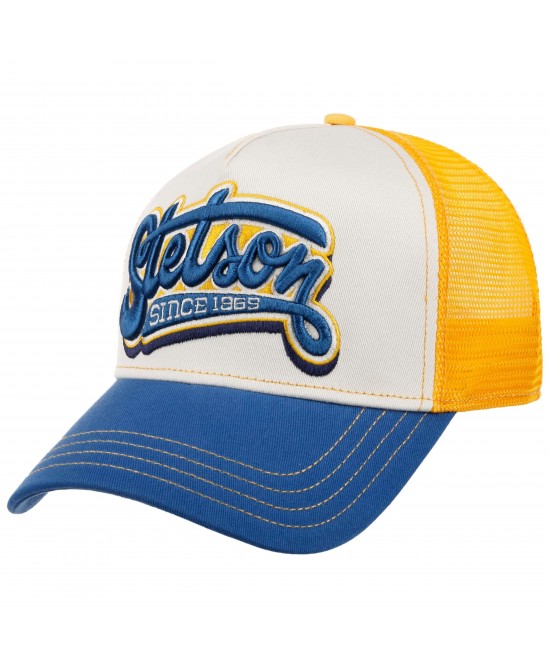 Trucker Hat - Stetson Lettering Yellow Trucker Hat - Stetson Lettering Yellow