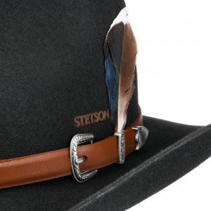 Wool Hat - Stetson Limington Western Black Wool Hat - Stetson Limington Western Black