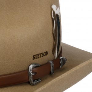 Wool Hat - Stetson Limington Western Brown