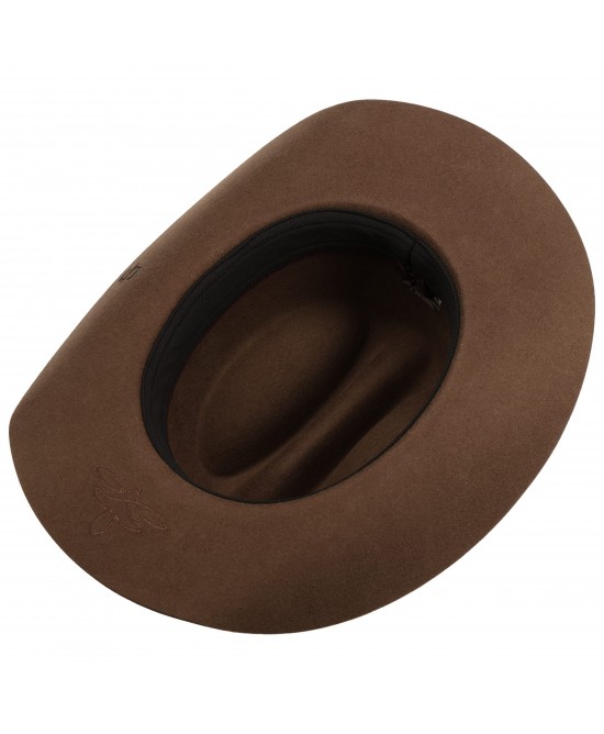 Wool Hat - Stetson Western Woolfelt - Brown