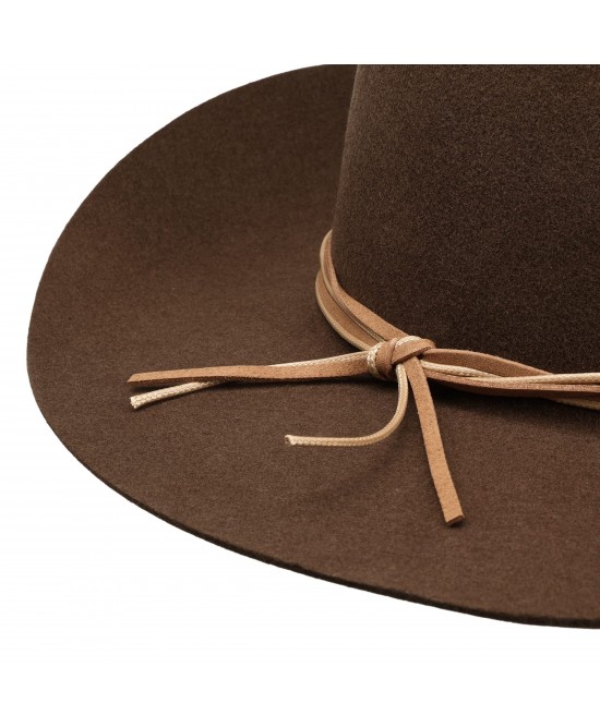 Wool Hat - Stetson Western Woolfelt - Brown