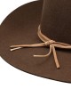 Wool Hat - Stetson Western Woolfelt - Brown