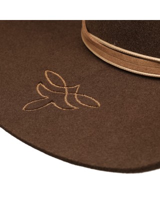 Wool Hat - Stetson Western Woolfelt - Brown