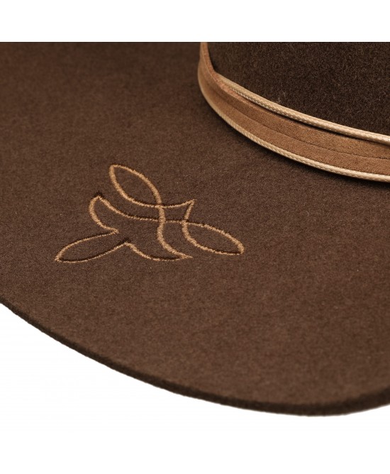 Wool Hat - Stetson Western Woolfelt - Brown