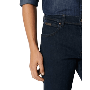 Wrangler - Men's Texas Blue Black Jeans