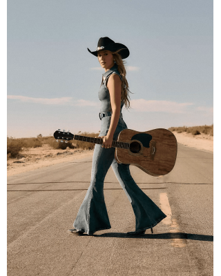 Wrangler - Lainey Wilson Sleeveless Catsuit Bellbottoms
