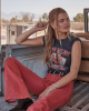 Wrangler - Lainey Wilson Flare Jeans Red Wrangler - Lainey Wilson Flare Jeans Red