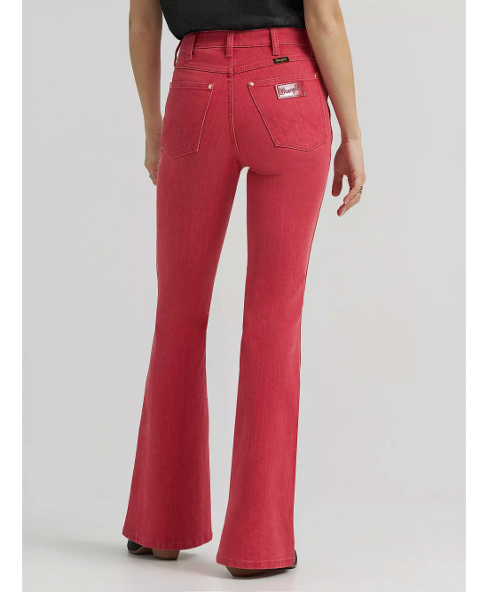 Wrangler - Lainey Wilson Flare Jeans Red Wrangler - Lainey Wilson Flare Jeans Red