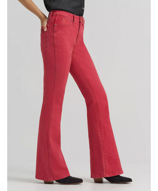 Wrangler - Lainey Wilson Flare Jeans Red Wrangler - Lainey Wilson Flare Jeans Red