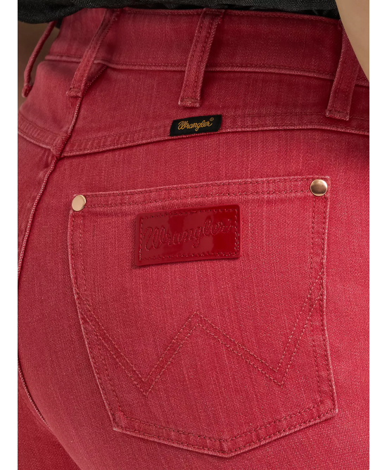 Wrangler - Lainey Wilson Flare Jeans Red Wrangler - Lainey Wilson Flare Jeans Red