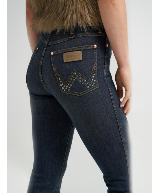 Wrangler - Lainey Wilson Boot Hugger Dark Denim Jeans