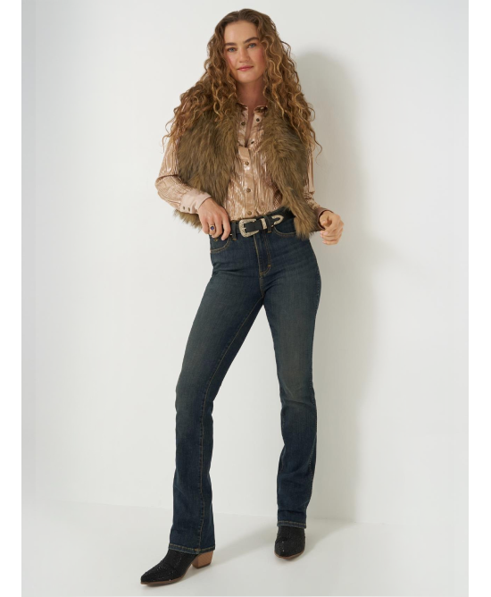 Wrangler - Lainey Wilson Snap Shirt Rose Gold