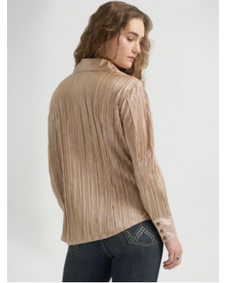 Wrangler - Lainey Wilson Snap Shirt Rose Gold
