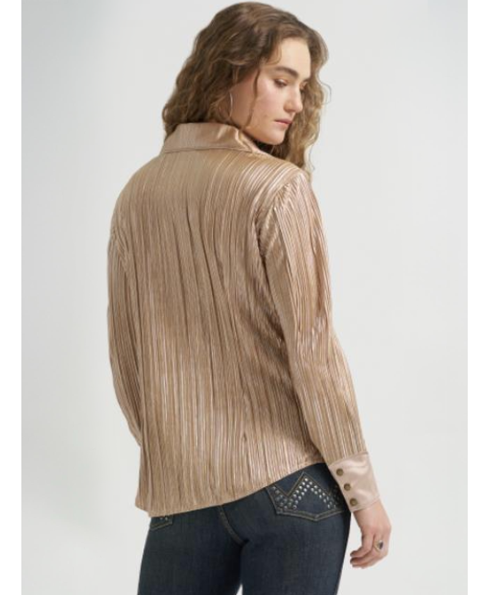 Wrangler - Lainey Wilson Snap Shirt Rose Gold