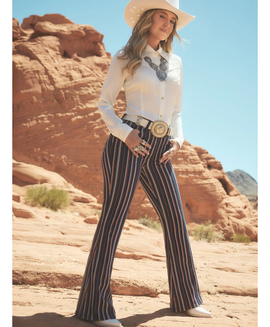 Wrangler - Lainey Wilson Striped Flare Jean