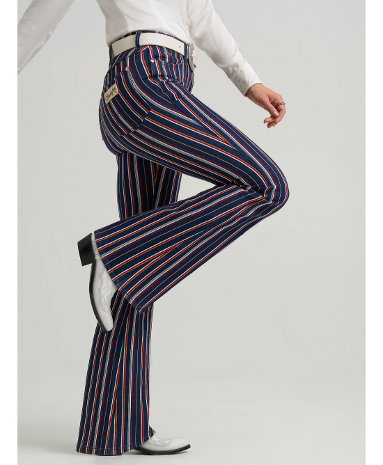 Wrangler - Lainey Wilson Striped Flare Jean